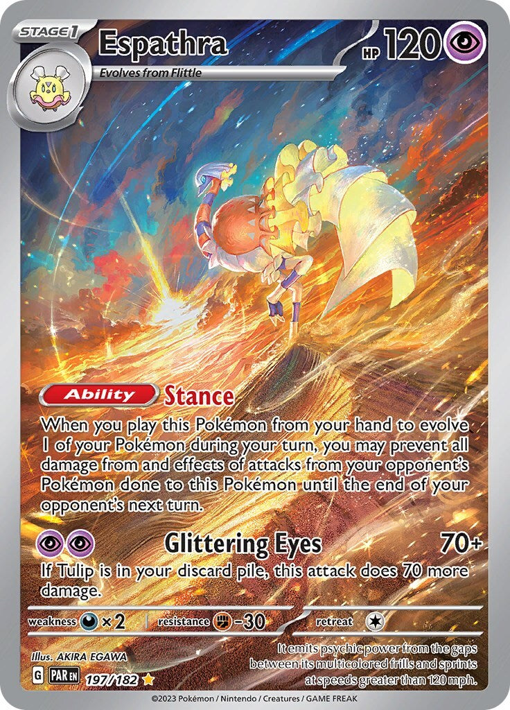 🔥Espathra 197/182: Paradox Rift TAG GRADE 9! SHIPS SAME DAY! SHOOT AN OFFER!💨