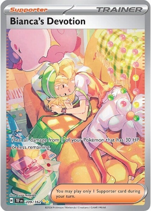 ‼️Bianca's Devotion 209/162 SV05: Temporal Forces Holo PSA GRADE 10 SHIPS FAST💨