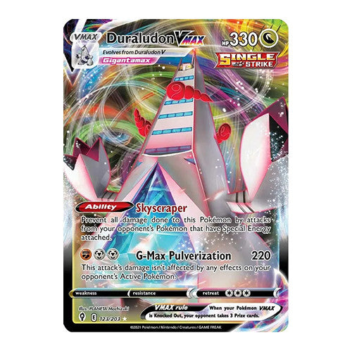 ⚠️Duraludon VMAX 123/203 Evolving Skies Holo~TAG GRADE 9~FAST SHIP SHOOT OFFER💨