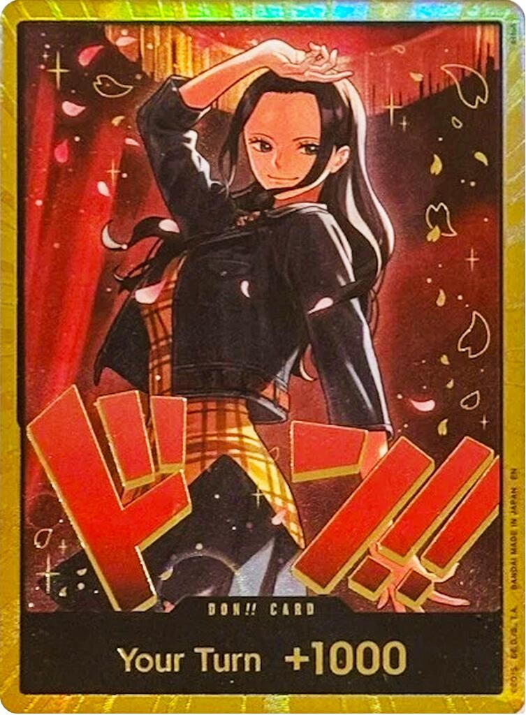 💎 DON!! Card Nico Robin Gold One Piece Heroines Edition TAG GRADE 10 POP 9!💨