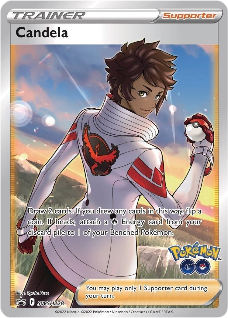 ‼️Pokemon Candela SWSH228: Sword & Shield Promo Cards Holo GRADE 10~SHOOT OFFER!