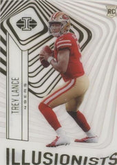 ‼️2021 Panini Illusions - Illusionists Trey Lance #ILL-12 (RC) GRADE 10! 💨