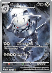 ‼️Steelix 150/132: Mega Evolution Holo GRADE 10 PRISTINE GOLD LABEL TOP POP!💨