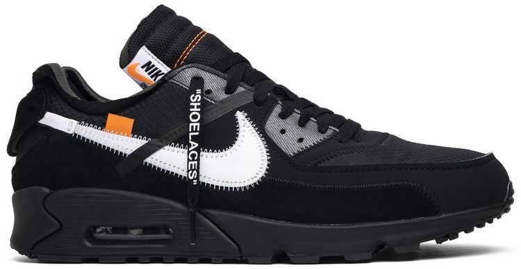‼️Size 13 - Nike Air Max 90 x OFF-WHITE Black 2019~NEW IN BOX! FAST SHIPPING!💨