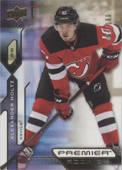 ‼️2021-22 Upper Deck Premier~Rookies Alexander Holtz #150 Gold GRADE 10~POP 1💨