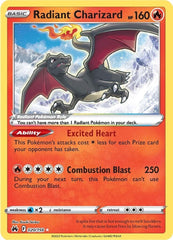 🔥Radiant Charizard 020/159 Crown Zenith Holo GRADE 10! FAST SHIP~SHOOT OFFER💨
