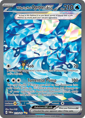 ‼️Pokemon Wellspring Mask Ogerpon ex 213/167: Twilight Masquerade Holo GRADE 9💨