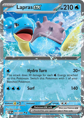 💙 Lapras ex 022/088 Perfect Order Holo TAG GRADE 9! SAME DAY SHIP SHOOT OFFER💨
