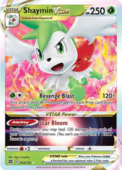 ‼️Pokemon Shaymin VSTAR 014/172: Brilliant Stars Holo GRADE 10! FAST SHIPPING!💨