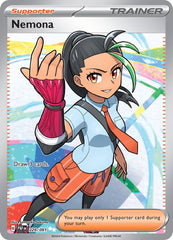 ‼️Pokemon Nemona 229/091: Paldean Fates Holo GRADE 10! FAST SHIP~SHOOT OFFER💨