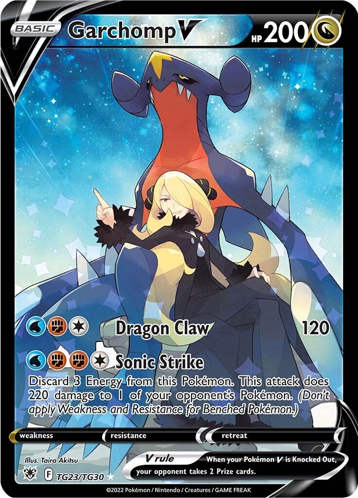 ‼️Garchomp V TG23/TG30: Astral Radiance Trainer Gallery GRADE 10! SHOOT OFFER💨