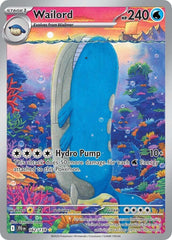 ‼️Wailord Pokémon (2025) Journey Together - 162/159 Illustration Rare GRADE 10💨