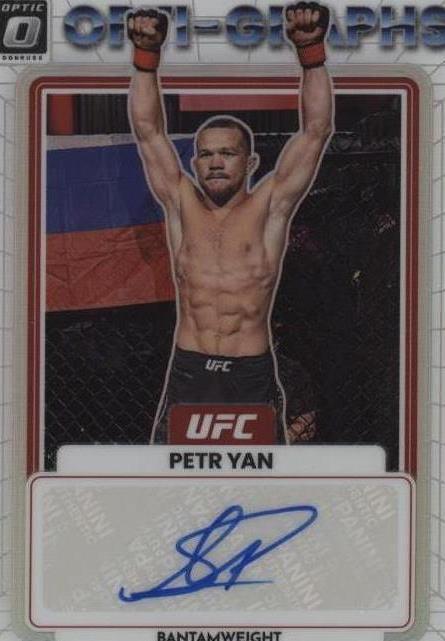 ‼️2023 Panini Donruss Optic UFC - Opti-Graphs Petr Yan #OG-PYN~GRADE 10💨