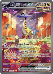 ⚡️Raging Bolt ex 208/162 SV05: Temporal Forces Holo GRADE 10! SHIPS SAME DAY!💨