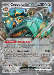 ‼️Pokemon Copperajah ex 150/193: Paldea Evolved Holo GRADE 10! SHOOT OFFER!💨