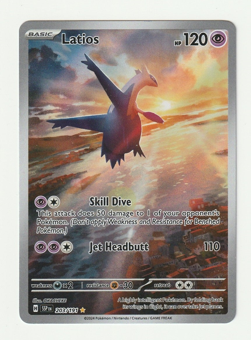 🚨 Latios 203/191 Surging Sparks FRESH PULL FAST SHIP SHOOT OFFER!💨