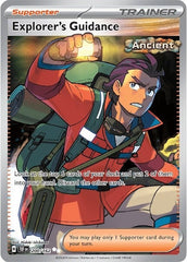 ‼️Pokemon Explorer's Guidance 200/162: Temporal Forces Holo GRADE 9.5!💨