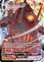 ‼️Coalossal VMAX 099/185 Swsh04: Vivid Voltage Holo GRADE 10! SHIPS SAME DAY!💨