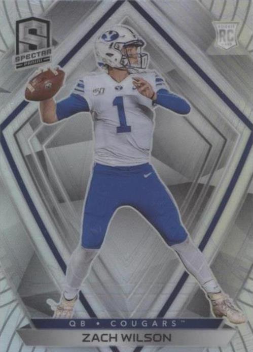 ‼️2021 Panini Chronicles Draft Picks - Spectra Zach Wilson #282 Silver (RC)💨