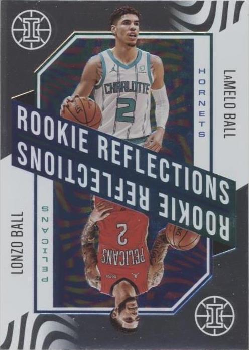 ‼️2020-21 Panini Illusions Rookie Reflections LaMelo Ball Lonzo Ball #2 CSG 10💨