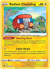 Radiant Charjabug 051/159 Crown Zenith Holo