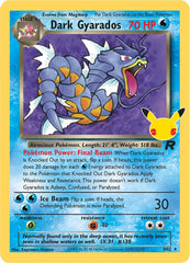 ‼️Pokemon Dark Gyarados #8 Celebrations Collection CGC 10 PRISTINE GOLD LABEL💨