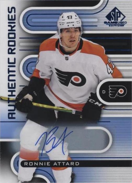 ‼️2022-23 SP Game Used Autographs #170 Ronnie Attard GRADED SHIPS FAST 💨