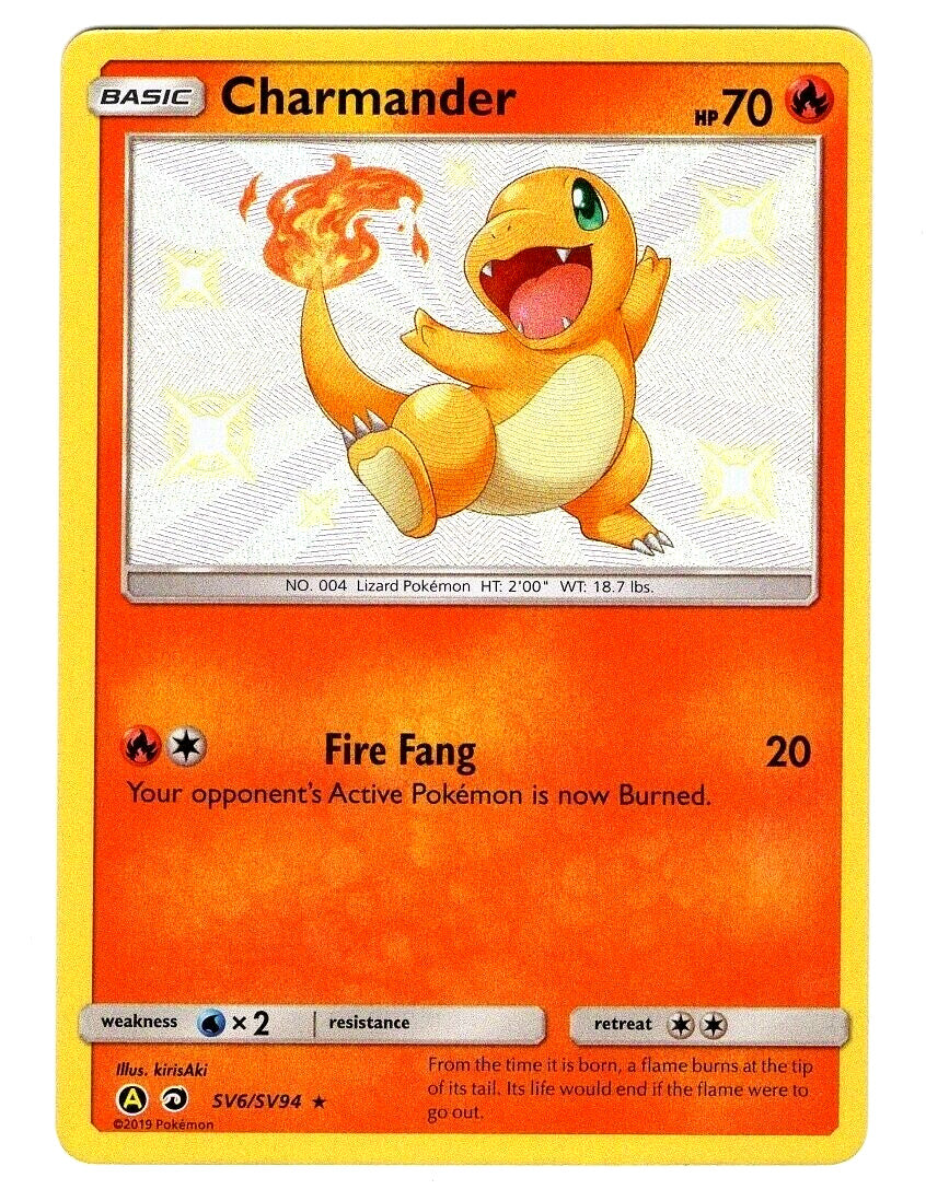 🔥 Pokémon Charmander Hidden Fates SV6 Baby Shiny~PRISTINE 10 GOLD LABEL!💨