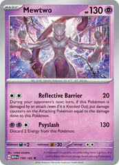 ‼️Pokemon Mewtwo 150/165: Scarlet & Violet 151 Holo GRADE 9.5! SHOOT OFFER!💨