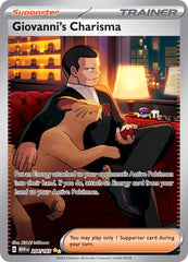 ‼️GIOVANNI'S CHARISMA 2023 POKÉMON SCARLET & VIOLET 151 SET #204/165~TAG 8.5💨