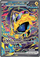 ‼️Iron Hands ex 154/131: Prismatic Evolutions GRADE 10~FAST SHIP SHOOT OFFER!💨
