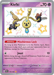 ‼️Klefki 159/091 SV: Paldean Fates Holo GRADE 10! SHIPS FAST! SHOOT AN OFFER💨