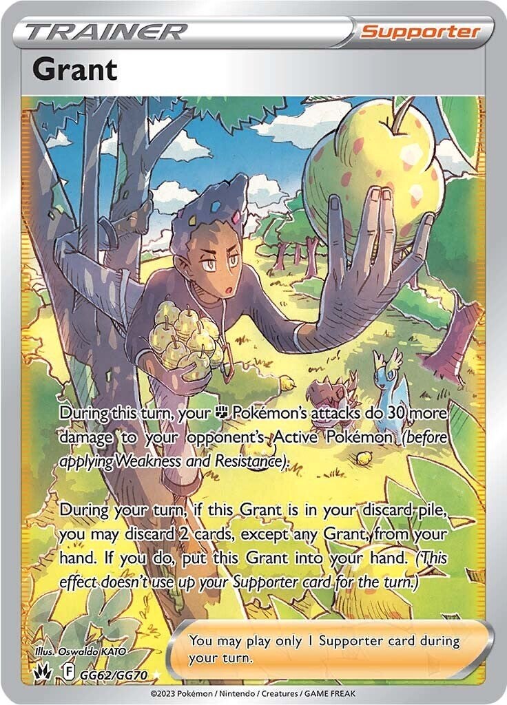 ‼️Grant GG62/GG70 Crown Zenith: Galarian Gallery Holo GRADE 9.5! SHOOT OFFER!💨